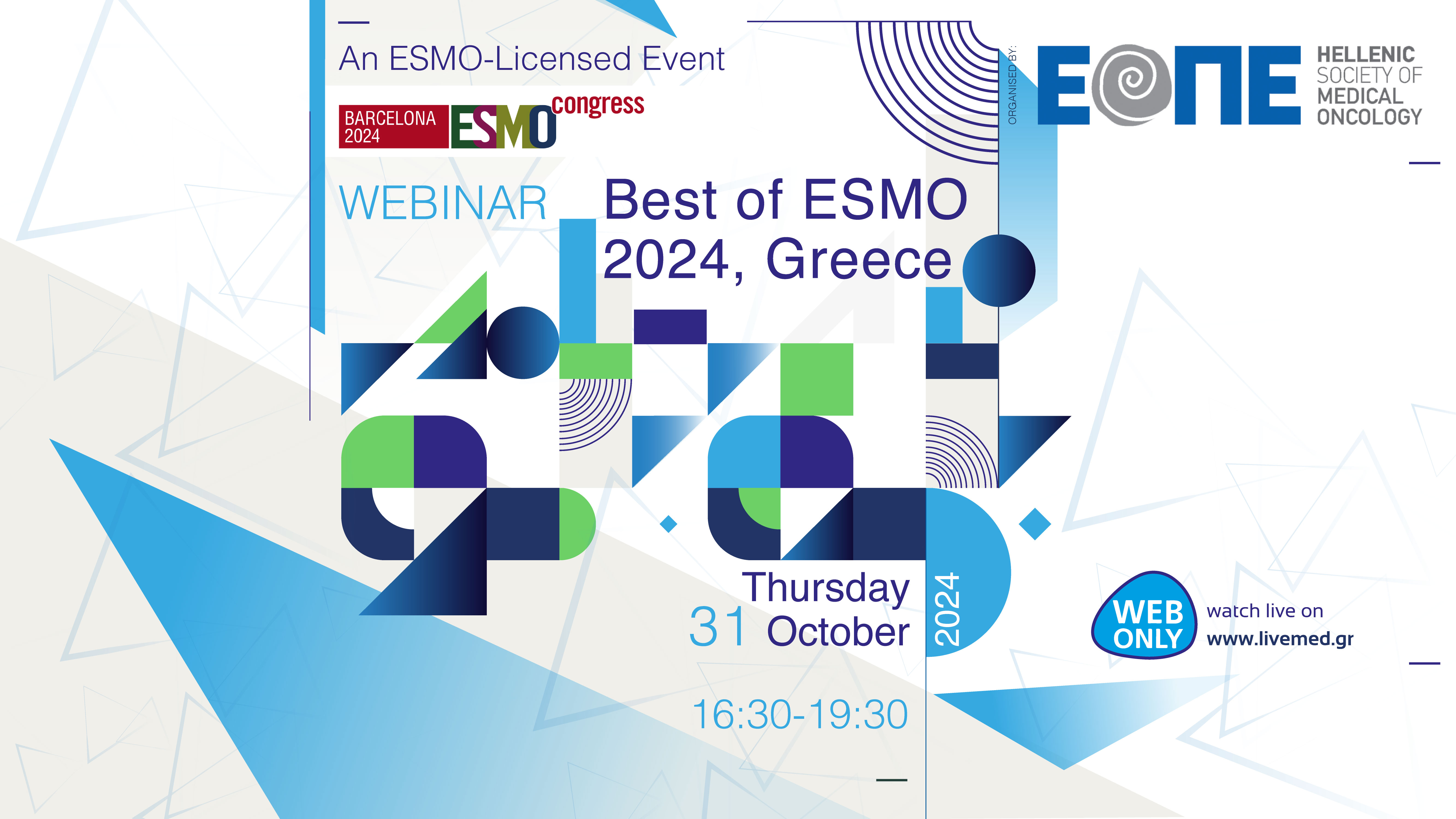 Webinar «Best of ESMO 2024, Greece»