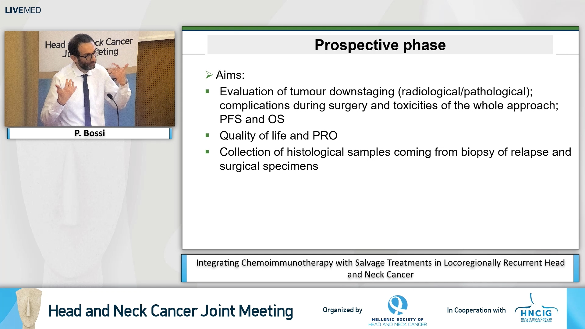 06 P. Bossi - Integrating Chemoimmunotherapy with Salvage Treatments in Locoregionally Recurrent Head and Neck Cancer 