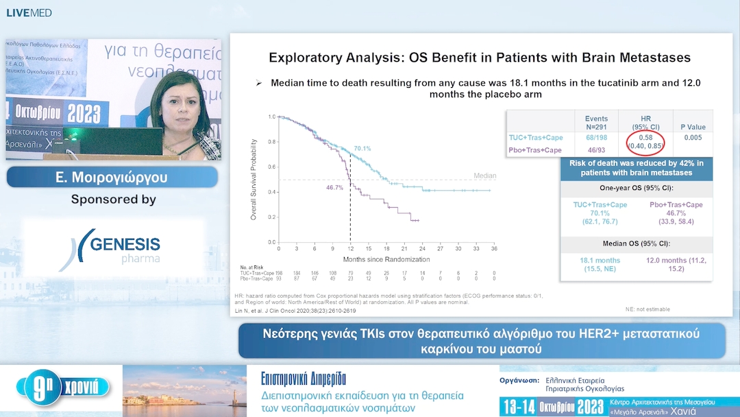 12 Ε. Μοιρογιώργου - Νεότερης γενιάς TKIs στον θεραπευτικό αλγόριθμο του HER2+ μεταστατικού καρκίνου του μαστού