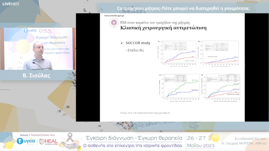 09 Β. Σιούλας - Ca τραχήλου μήτρας-Πότε μπορεί να διατηρηθεί η γονιμότητα;