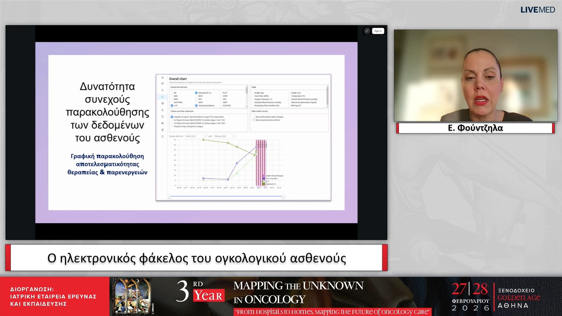 19 Ε. Φούντζηλα -  Ο ηλεκτρονικός φάκελος του ογκολογικού ασθενούς