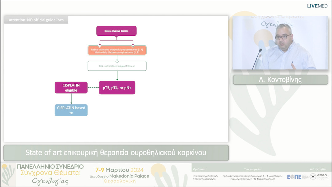 04 Λ. Κοντοβίνης - State of art επικουρική θεραπεία ουροθηλιακού καρκίνου 