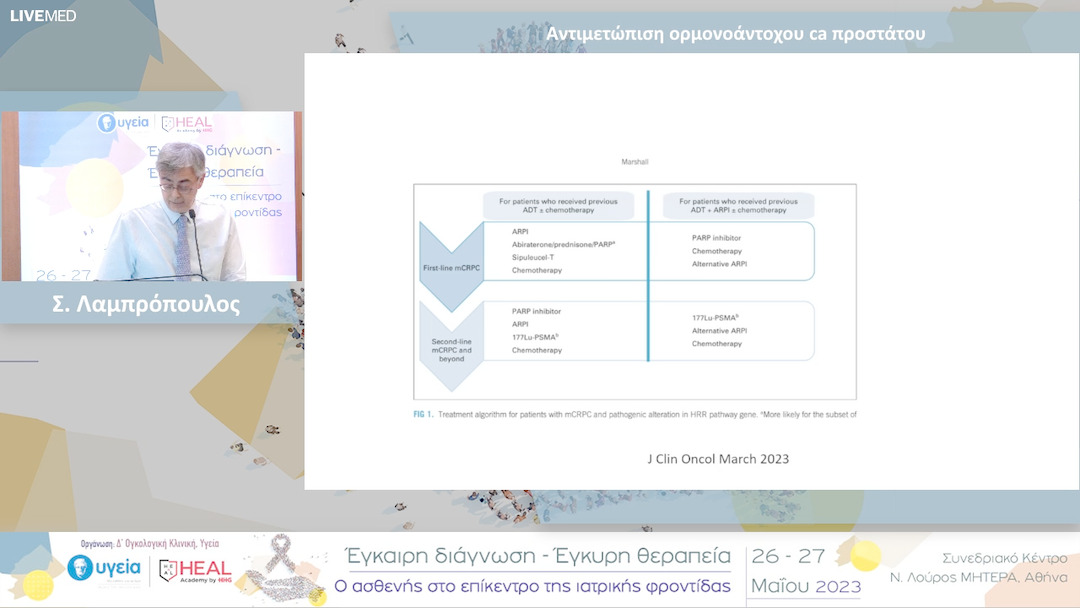 08 Σ. Λαμπρόπουλος - Αντιμετώπιση ορμονοάντοχου ca προστάτου