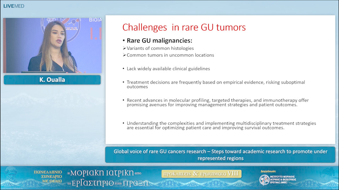 70 K. Oualla - Global voice of rare GU cancers research – Steps toward academic research to promote under represented regions 