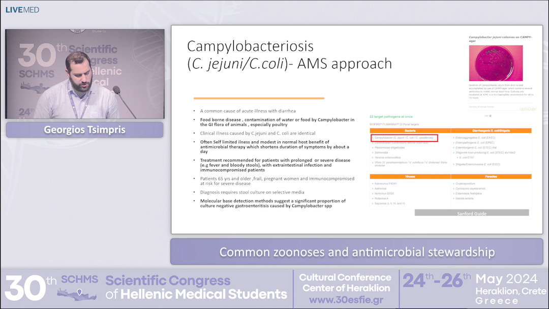 06 Georgios Tsimpris - Common zoonoses and antimicrobial stewardship