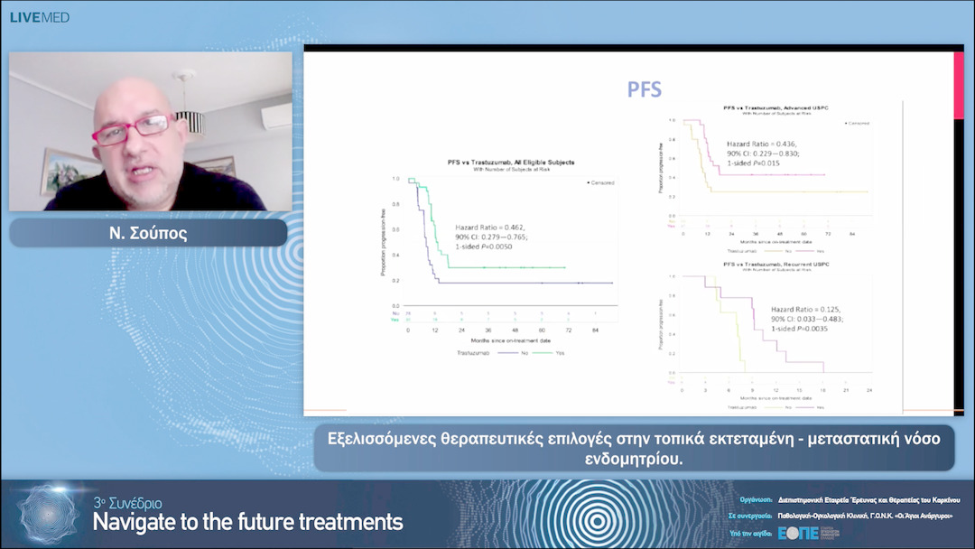 04 Ν. Σούπος - Εξελισσόμενες θεραπευτικές επιλογές στην τοπικά εκτεταμένη - μεταστατική νόσο ενδομητρίου. 