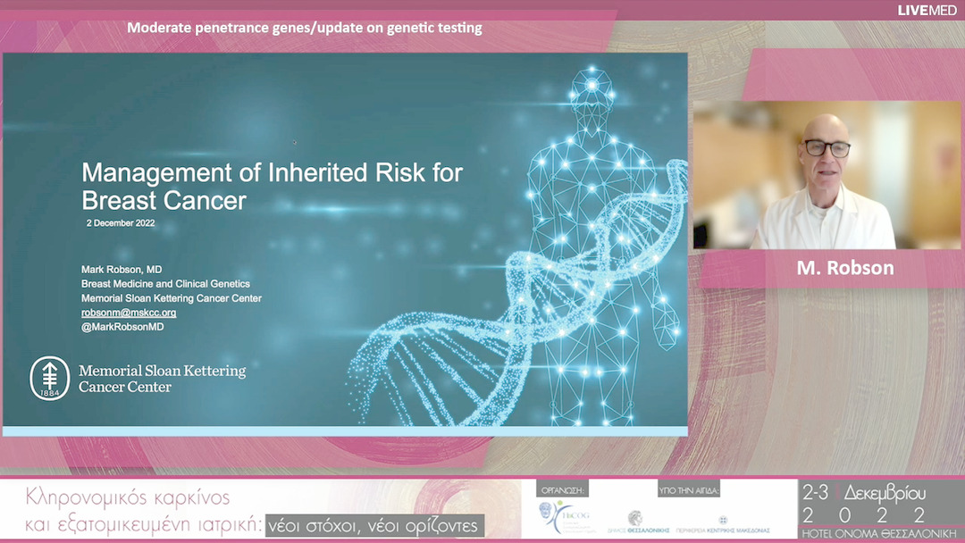 10 M. Robson - Moderate penetrance genes/update on genetic testing