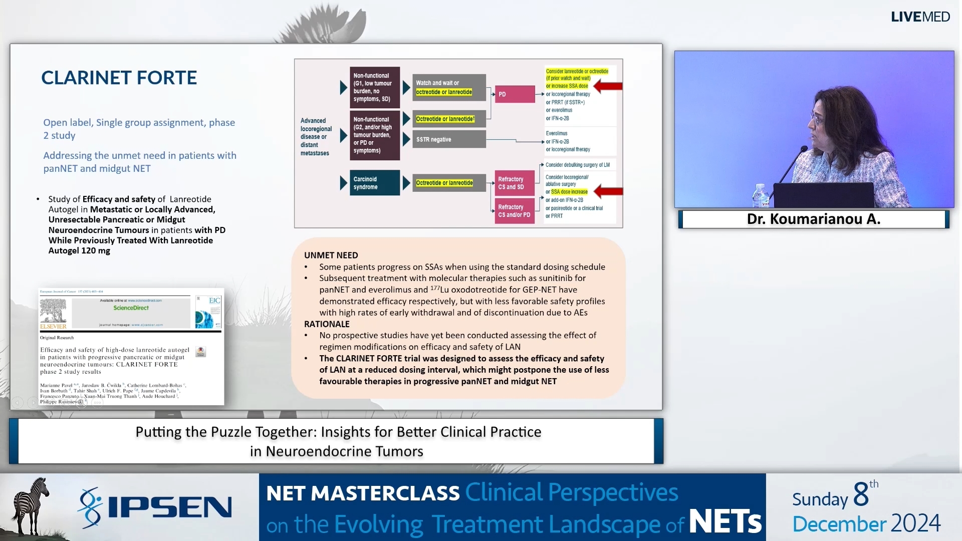 14 Dr. Koumarianou A. - Putting the Puzzle Together: Insights for Better Clinical Practice in Neuroendocrine Tumors