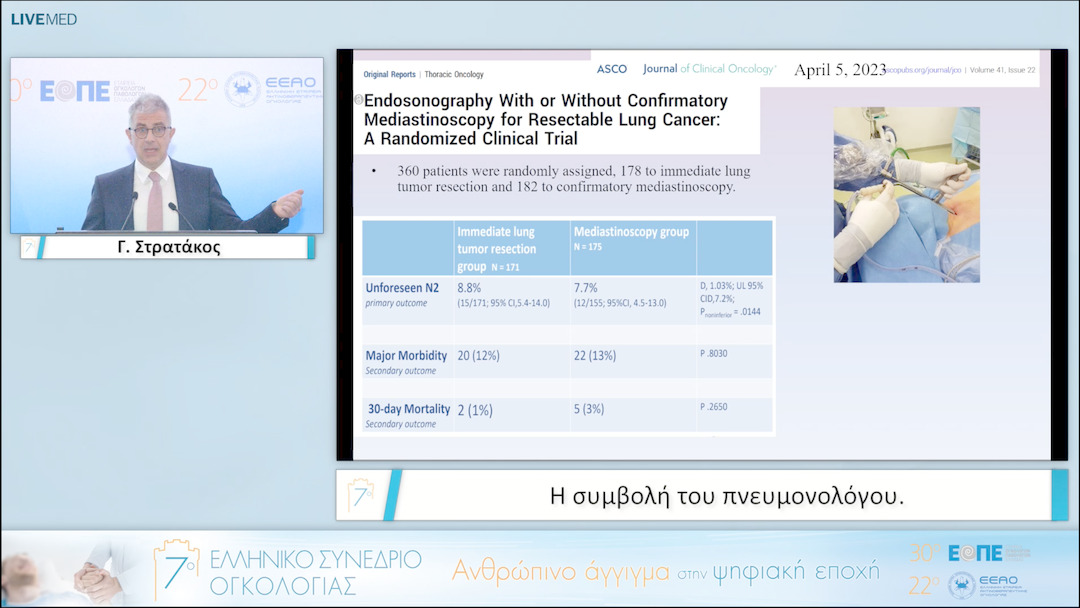 109 Γ. Στρατάκος - Η συμβολή του πνευμονολόγου. 
