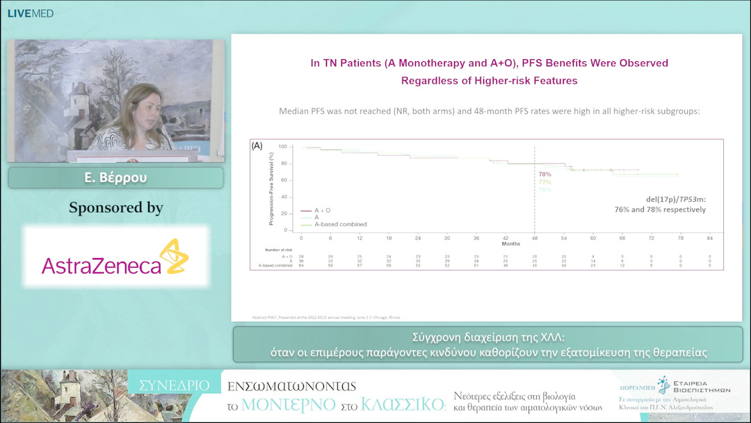 12 Ε. Βέρρου - Σύγχρονη διαχείριση της ΧΛΛ: όταν οι επιμέρους παράγοντες κινδύνου καθορίζουν την εξατομίκευση της θεραπείας 