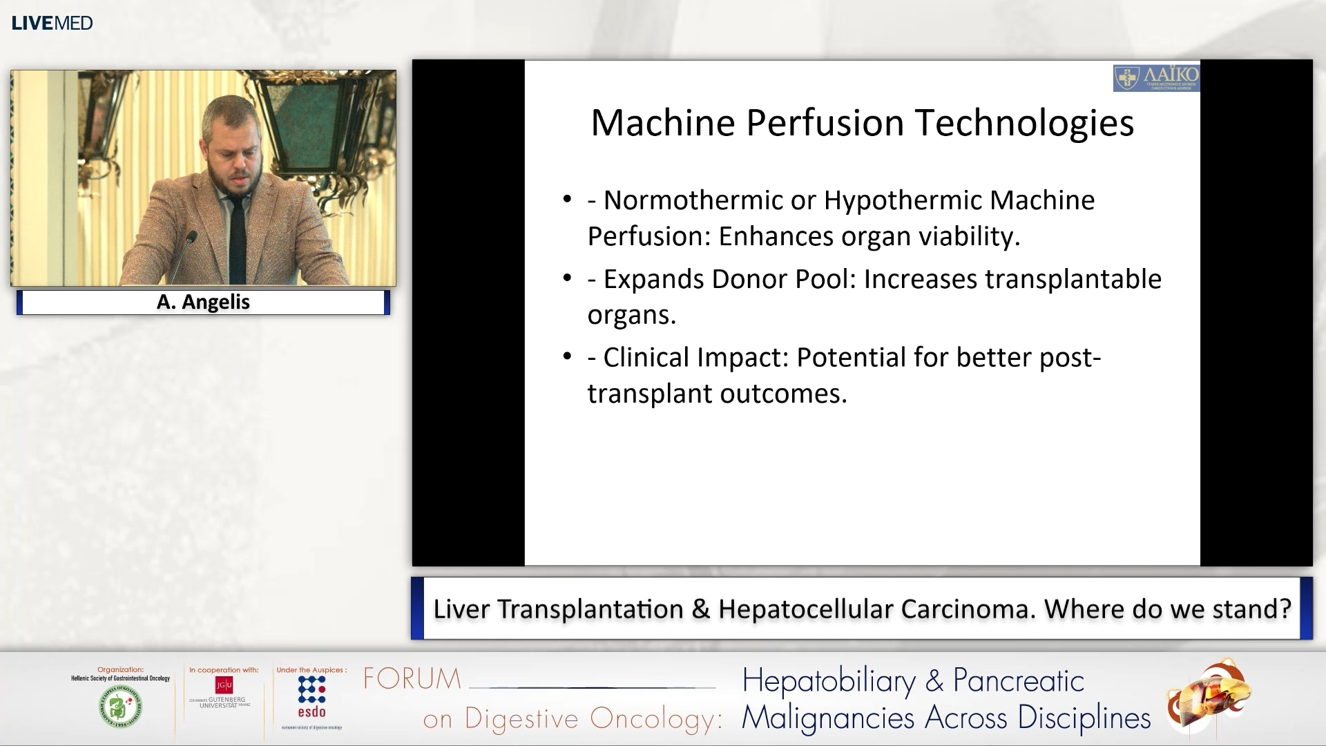13 A. Angelis - Liver Transplantation & Hepatocellular Carcinoma. Where do we stand?