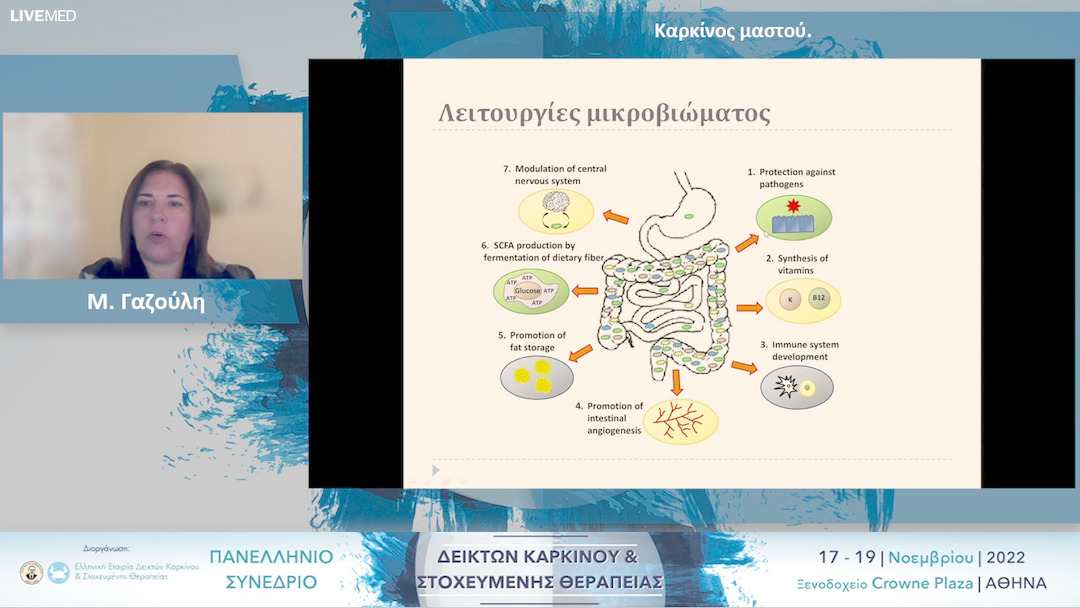 07 Μ. Γαζούλη - Συμβολή μικροβιώματος στον καρκίνο. 