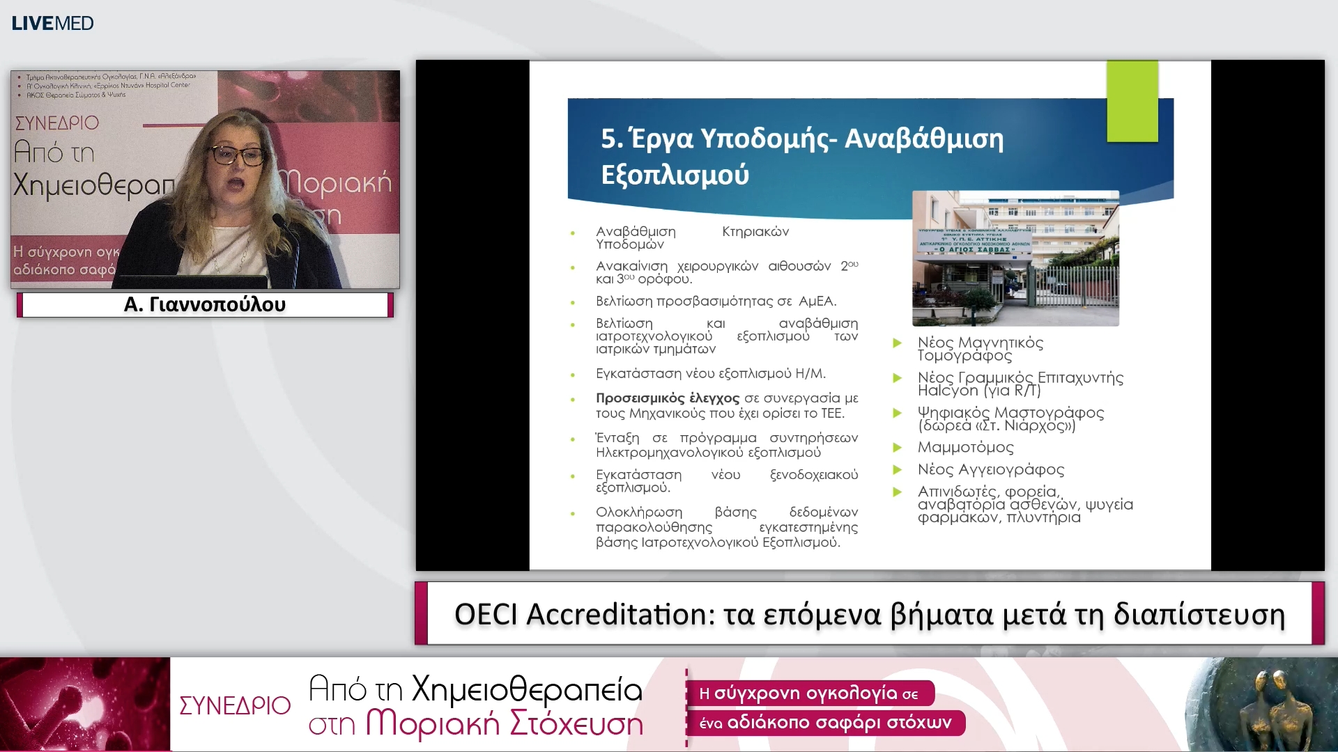 14 Α. Γιαννοπούλου - OECI Accreditation: τα επόμενα βήματα μετά τη διαπίστευση. 