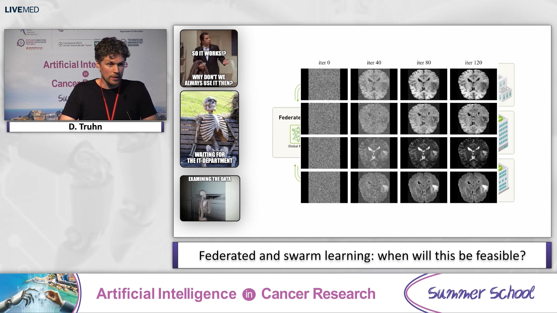 13 D. Truhn - Federated and swarm learning: when will this be feasible?