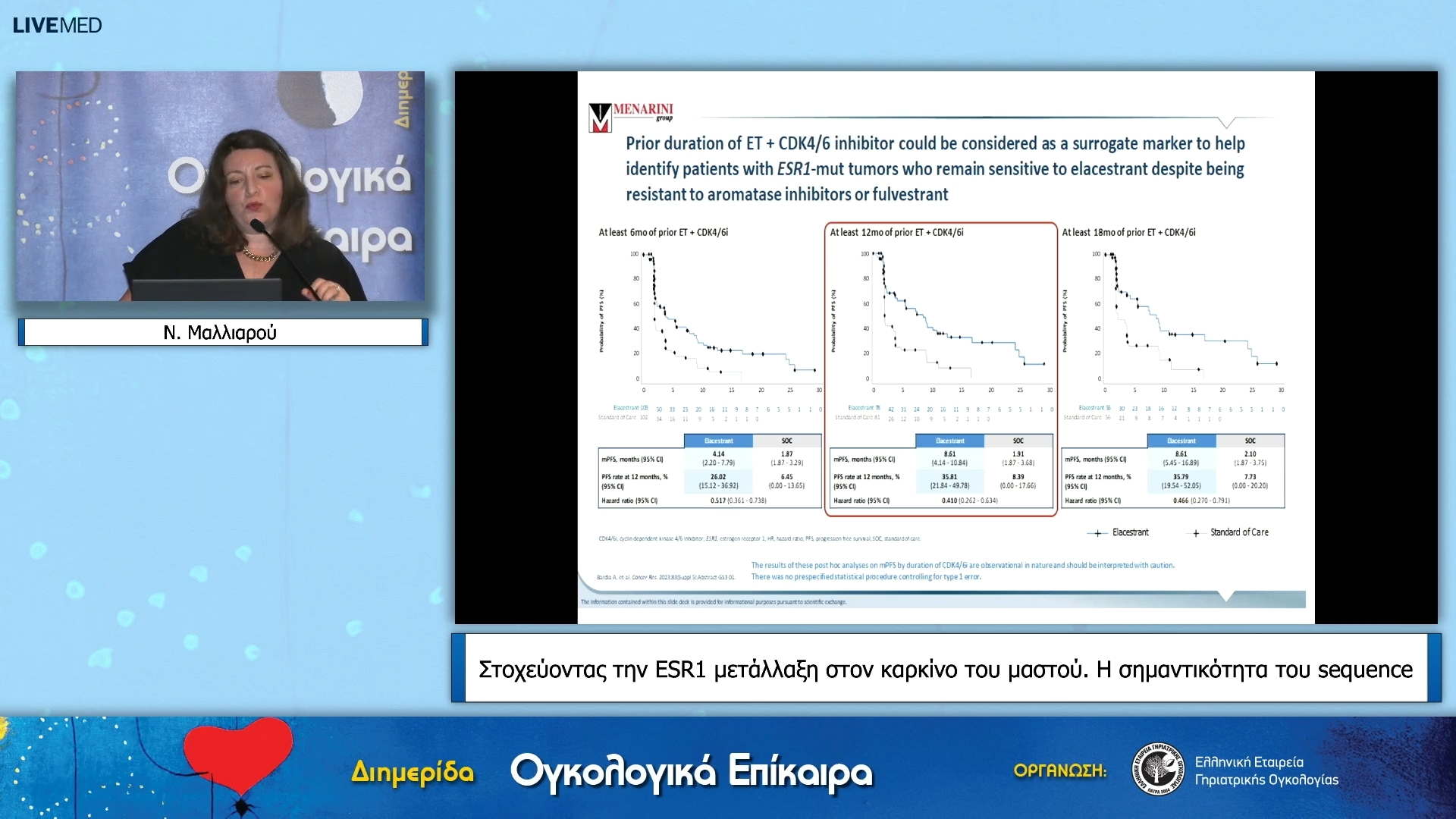 16 Ν. Μαλλιαρού - Στοχεύοντας την ESR1 μετάλλαξη στον καρκίνο του μαστού. Η σημαντικότητα του sequence