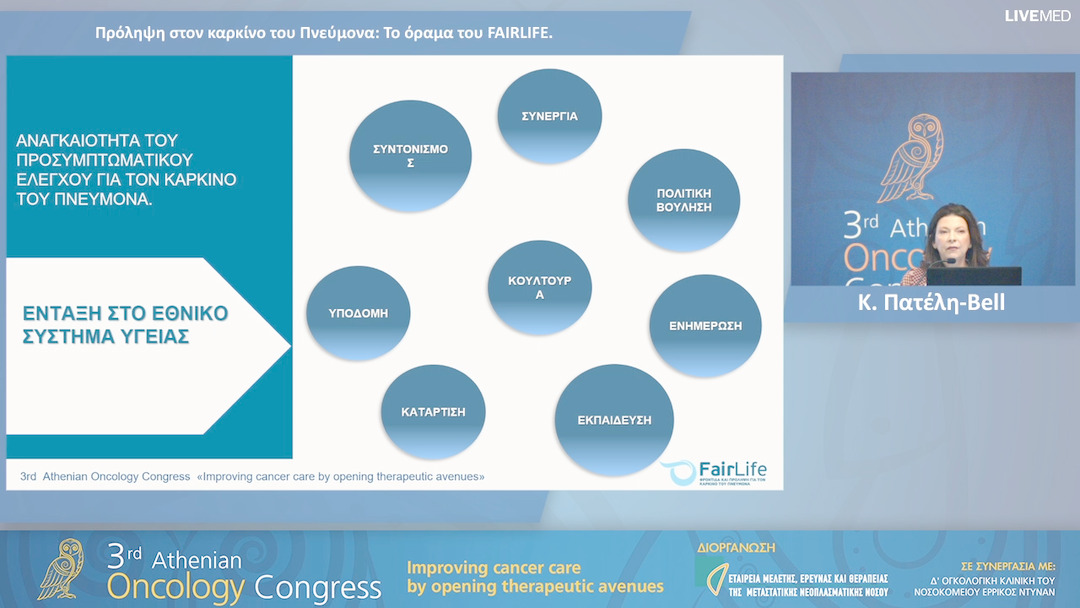 02  Κ. Πατέλη-Bell - Πρόληψη στον καρκίνο του Πνεύμονα: Το όραμα του FAIRLIFE. 