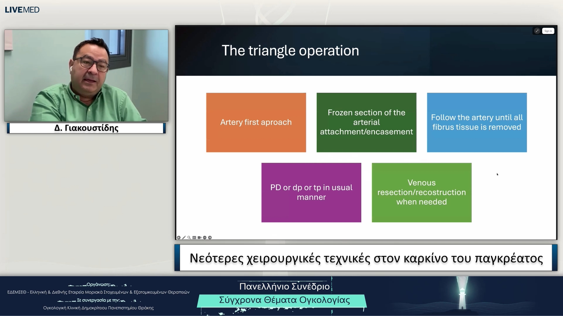 65 Δ. Γιακουστίδης - Νεότερες χειρουργικές τεχνικές στον καρκίνο του παγκρέατος