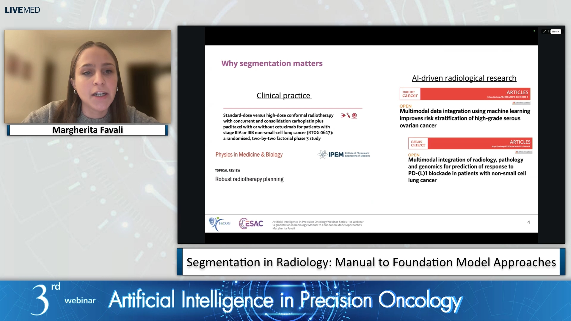 03 Margherita Favali - Segmentation in Radiology: Manual to Foundation Model Approaches