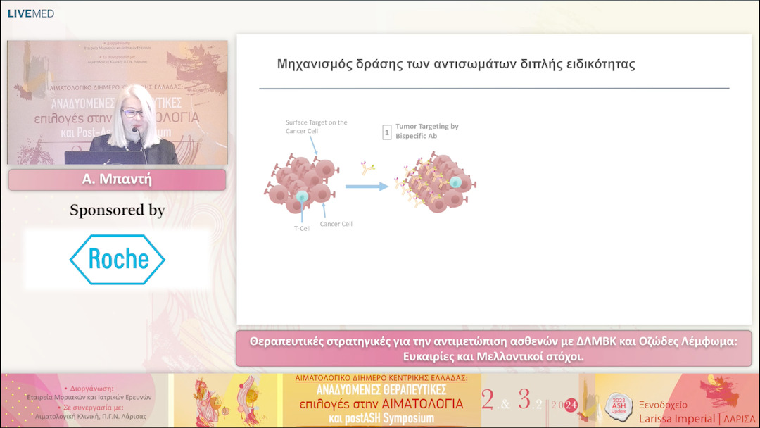 20 Α. Μπαντή - Θεραπευτικές στρατηγικές για την αντιμετώπιση ασθενών με ΔΛΜΒΚ και Οζώδες Λέμφωμα: Ευκαιρίες και Μελλοντικοί στόχοι. 