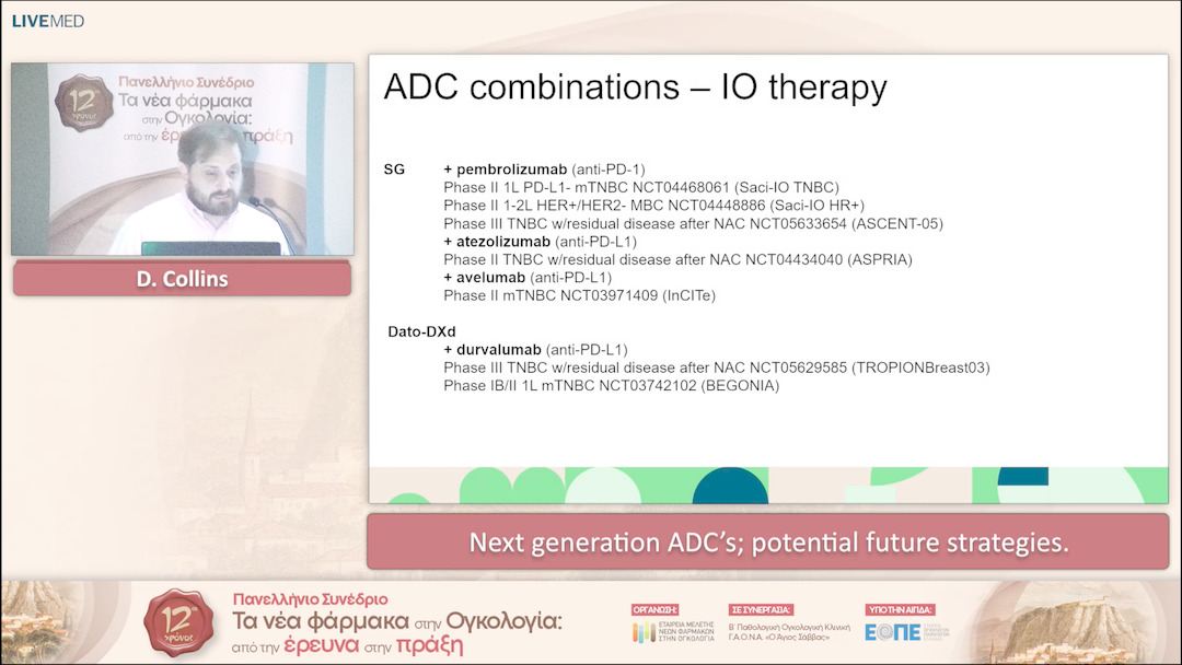 22 D. Collins - Next generation ADC’s; potential future strategies. 