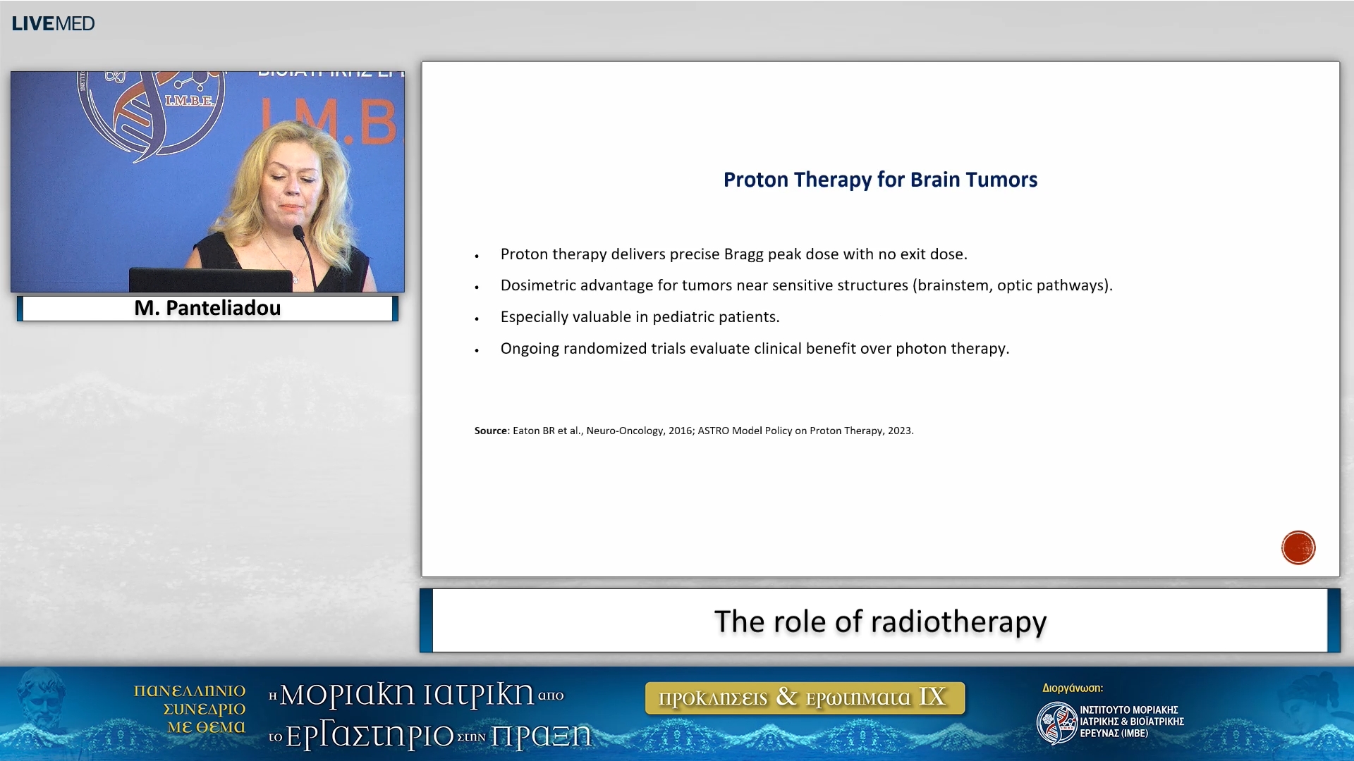 18 M. Panteliadou - The role of radiotherapy