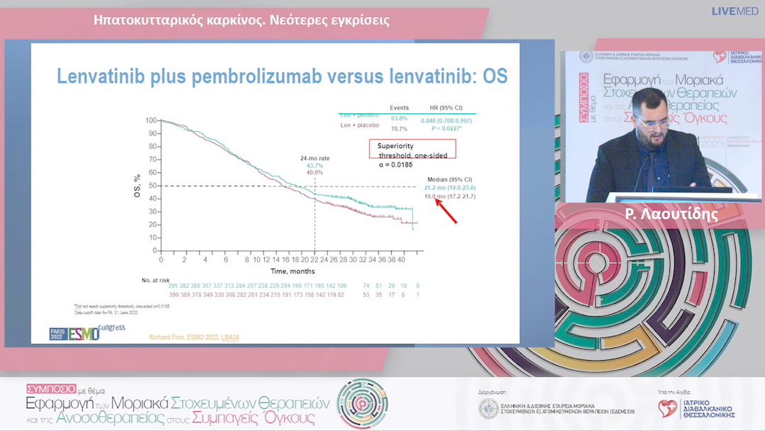 19 Ρ. Λαουτίδης - Ηπατοκυτταρικός καρκίνος. Νεότερες εγκρίσεις