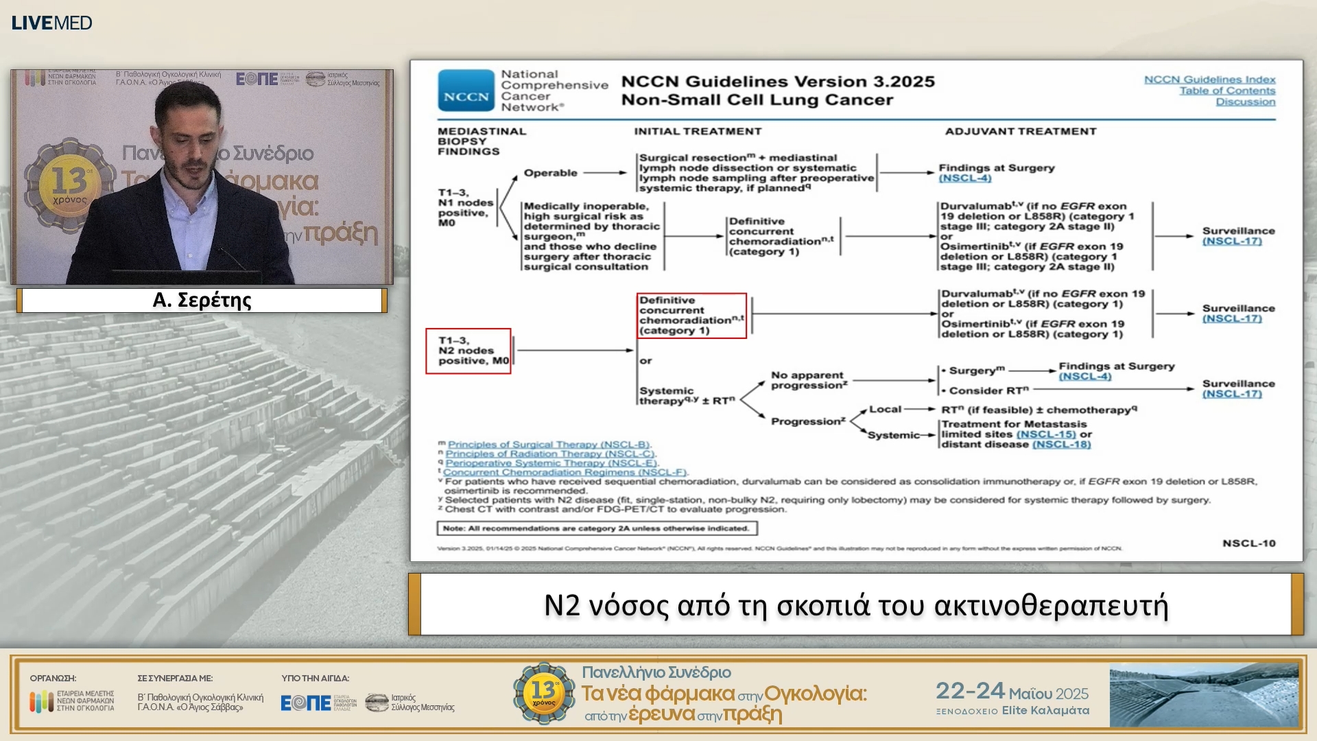 04 Α Σερέτης - Ν2 νόσος από τη σκοπιά του ακτινοθεραπευτή.
