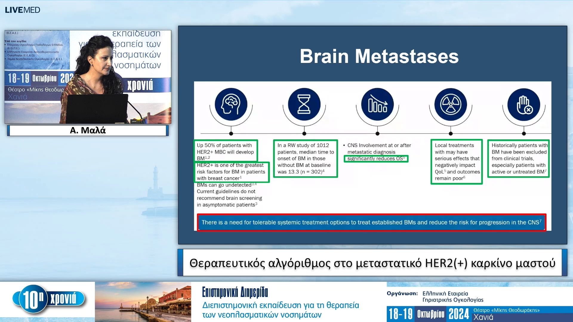 15- Α. Μαλά - Θεραπευτικός αλγόριθμος στο μεταστατικό HER­2(+) καρκίνο μαστού 