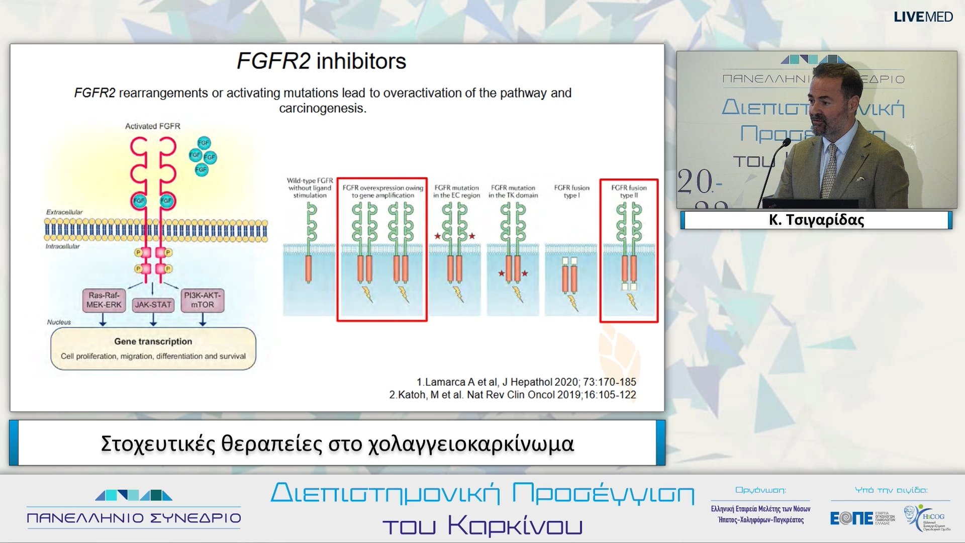 11 Κ. Τσιγαρίδας - Στοχευτικές θεραπείες στο χολαγγειοκαρκίνωμα. 