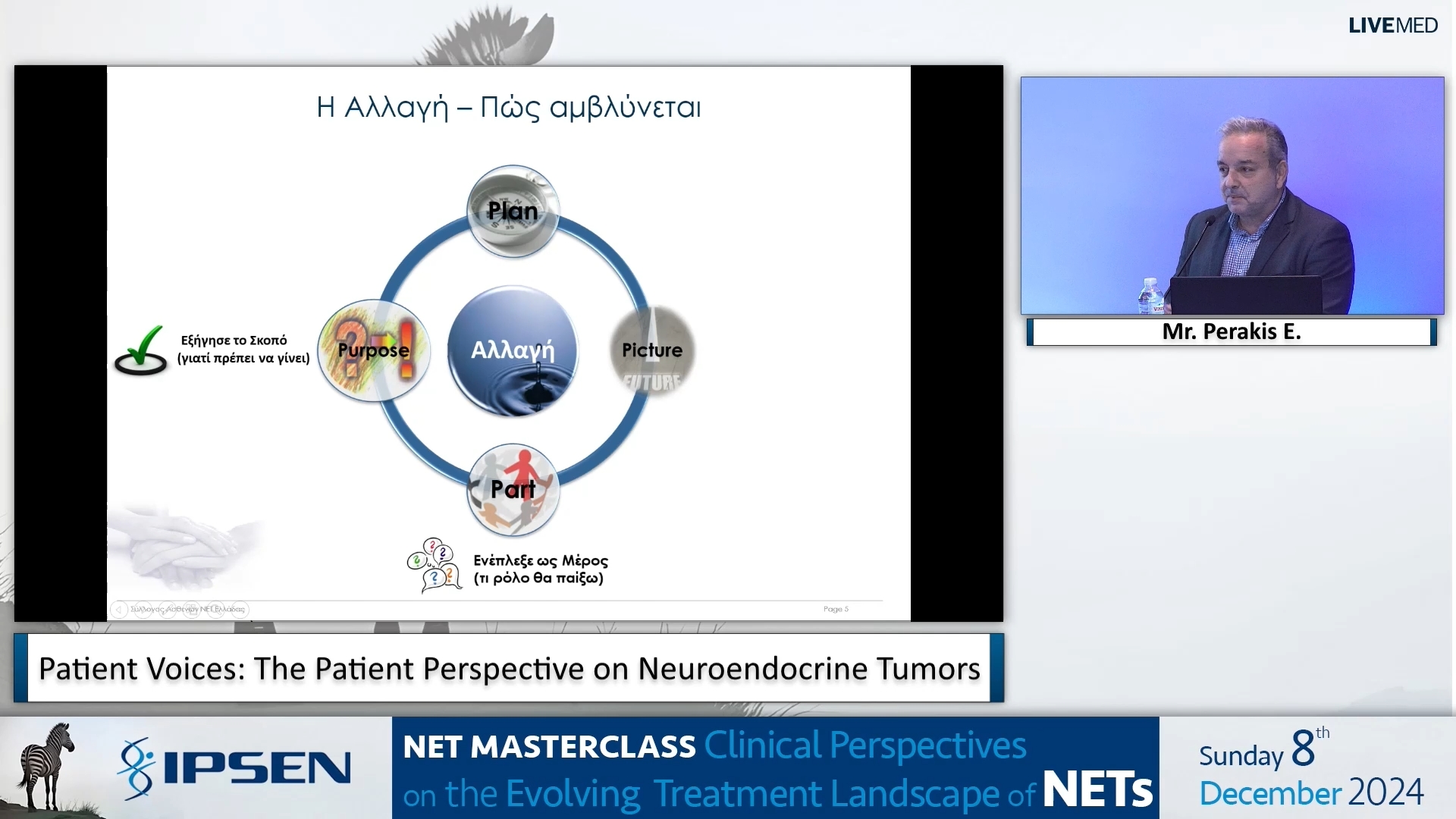 15 Mr. Perakis E. - Patient Voices: The Patient Perspective on Neuroendocrine Tumors