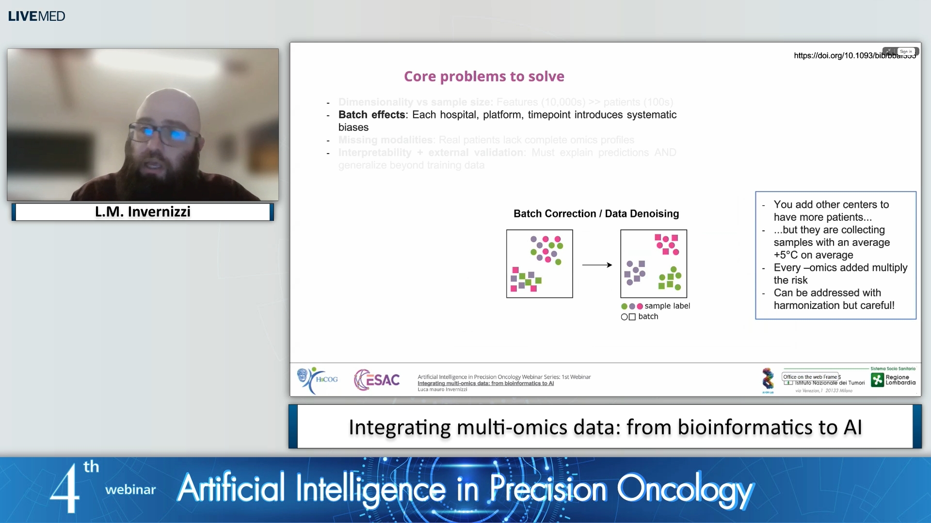 02 L.Μ. Invernizzi - Integrating multi-omics data: from bioinformatics to AI 