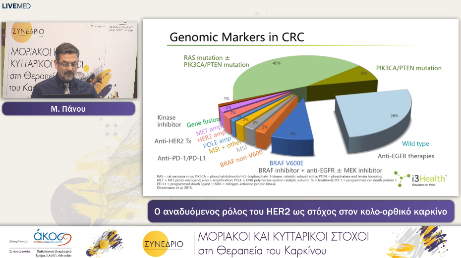 17 Μ. Πάνου - Ο αναδυόμενος ρόλος του HER2 ως στόχος στον κολο-ορθικό καρκίνο 