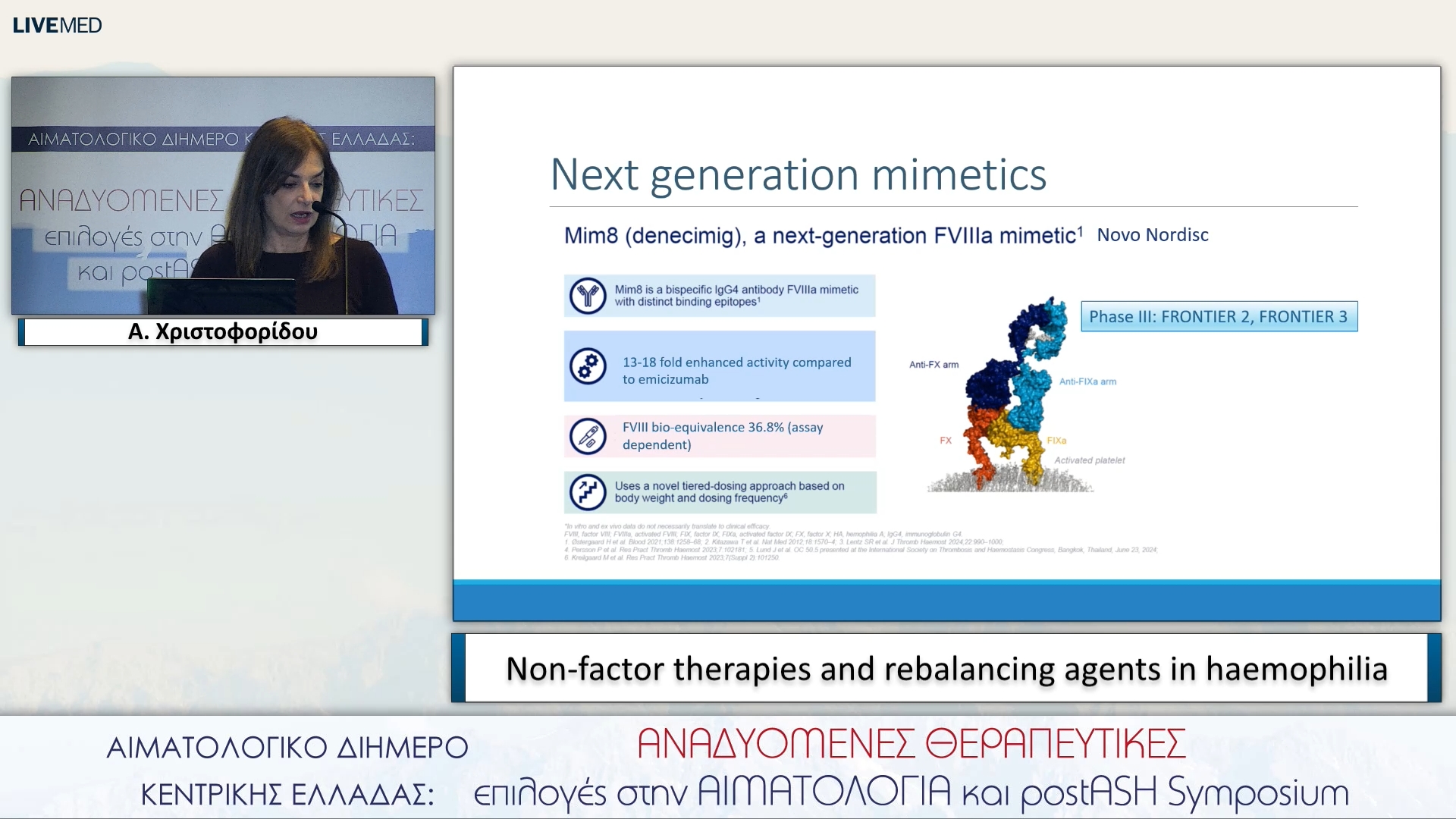20 Α. Χριστοφορίδου - Non-factor therapies and rebalancing agents in haemophilia