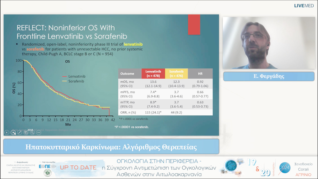 09 Ε. Φεργάδης - Ηπατοκυτταρικό Καρκίνωμα: Αλγόριθμος Θεραπείας 