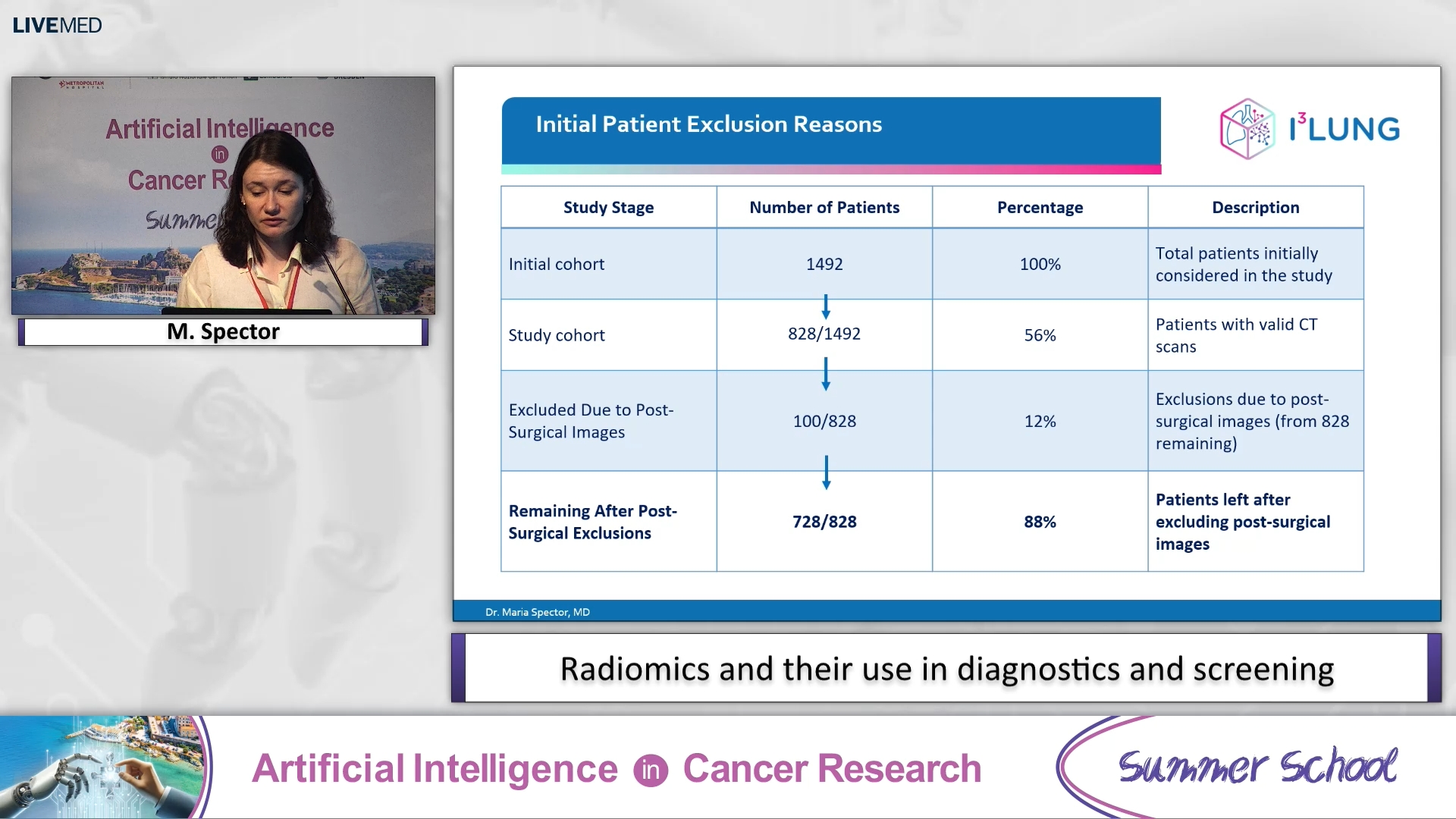08 M. Spector - Radiomics and their use in diagnostics and screening