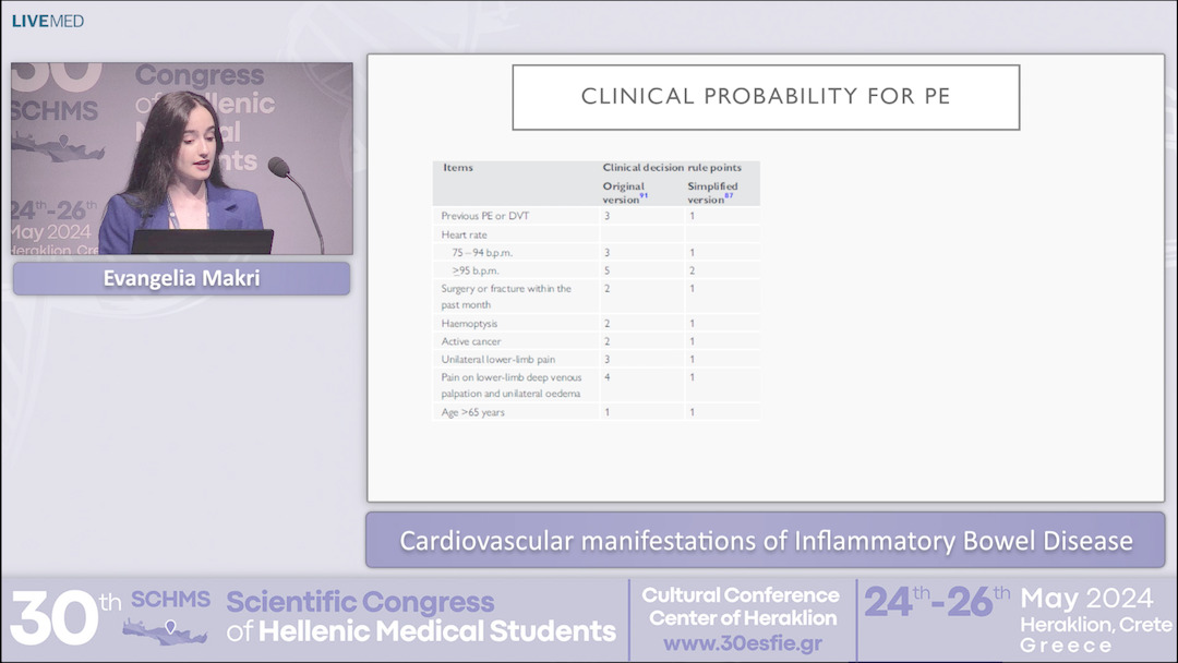 16 Evangelia Makri - Cardiovascular manifestations of Inflammatory Bowel Disease