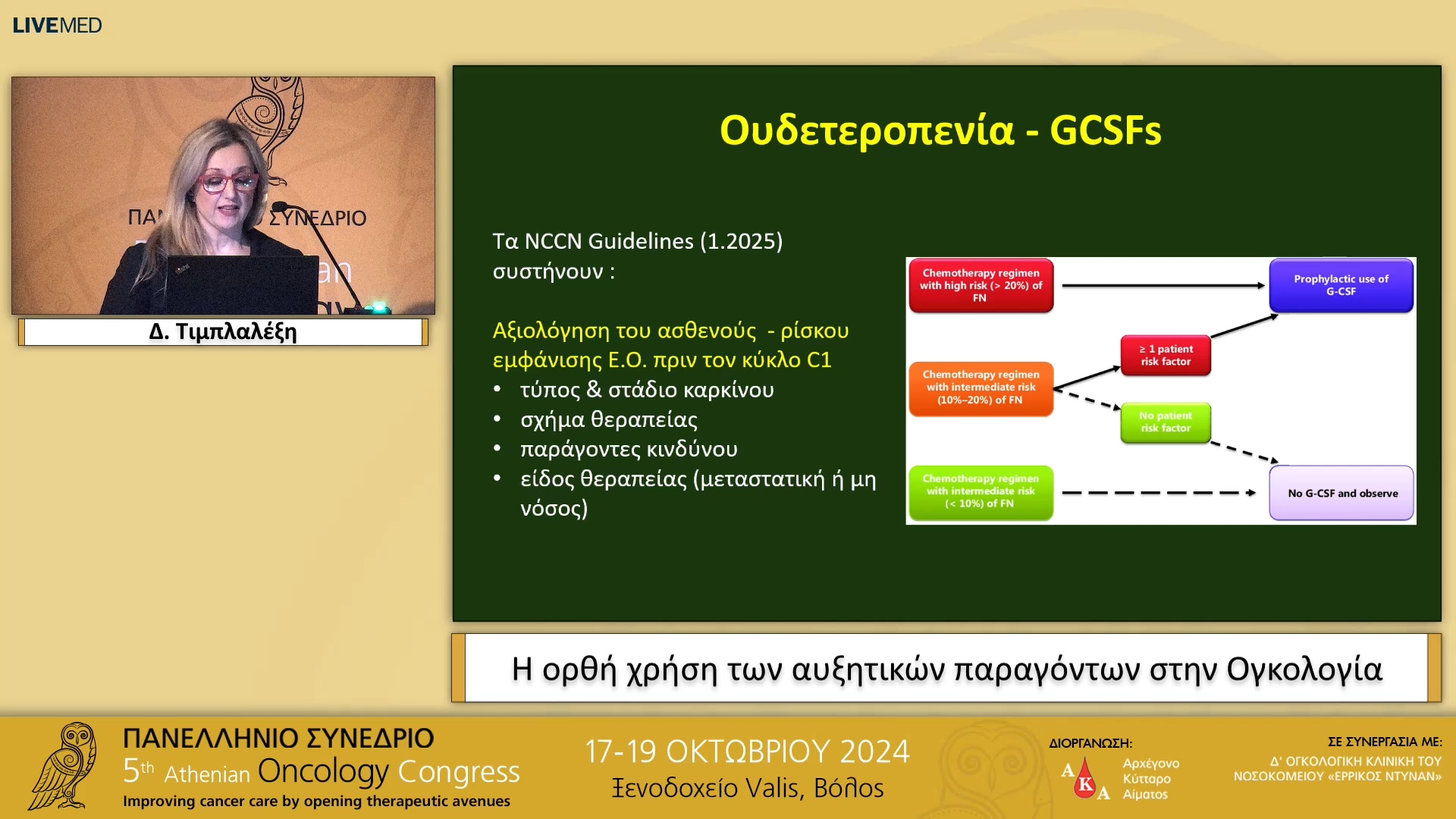 18 Δ. Τιμπλαλέξη - Η ορθή χρήση των αυξητικών παραγόντων στην Ογκολογία 