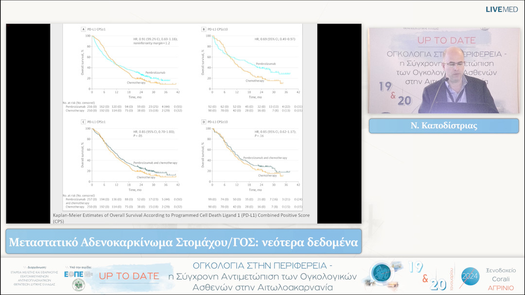 08 Ν. Καποδίστριας - Μεταστατικό Αδενοκαρκίνωμα Στομάχου/ΓΟΣ: νεότερα δεδομένα 