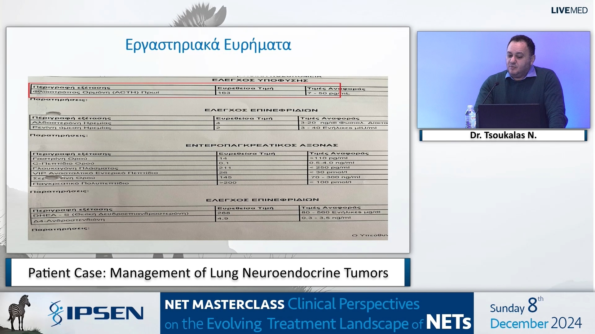 11 Dr. Tsoukalas N. - Patient Case: Management of Lung Neuroendocrine Tumors