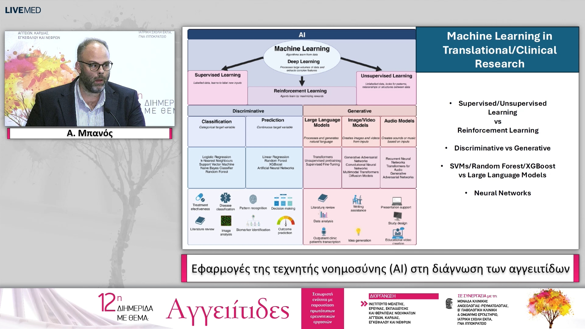 10 Α. Μπανός - Εφαρμογές της τεχνητής νοημοσύνης (ΑΙ) στη διάγνωση των αγγειιτίδων 