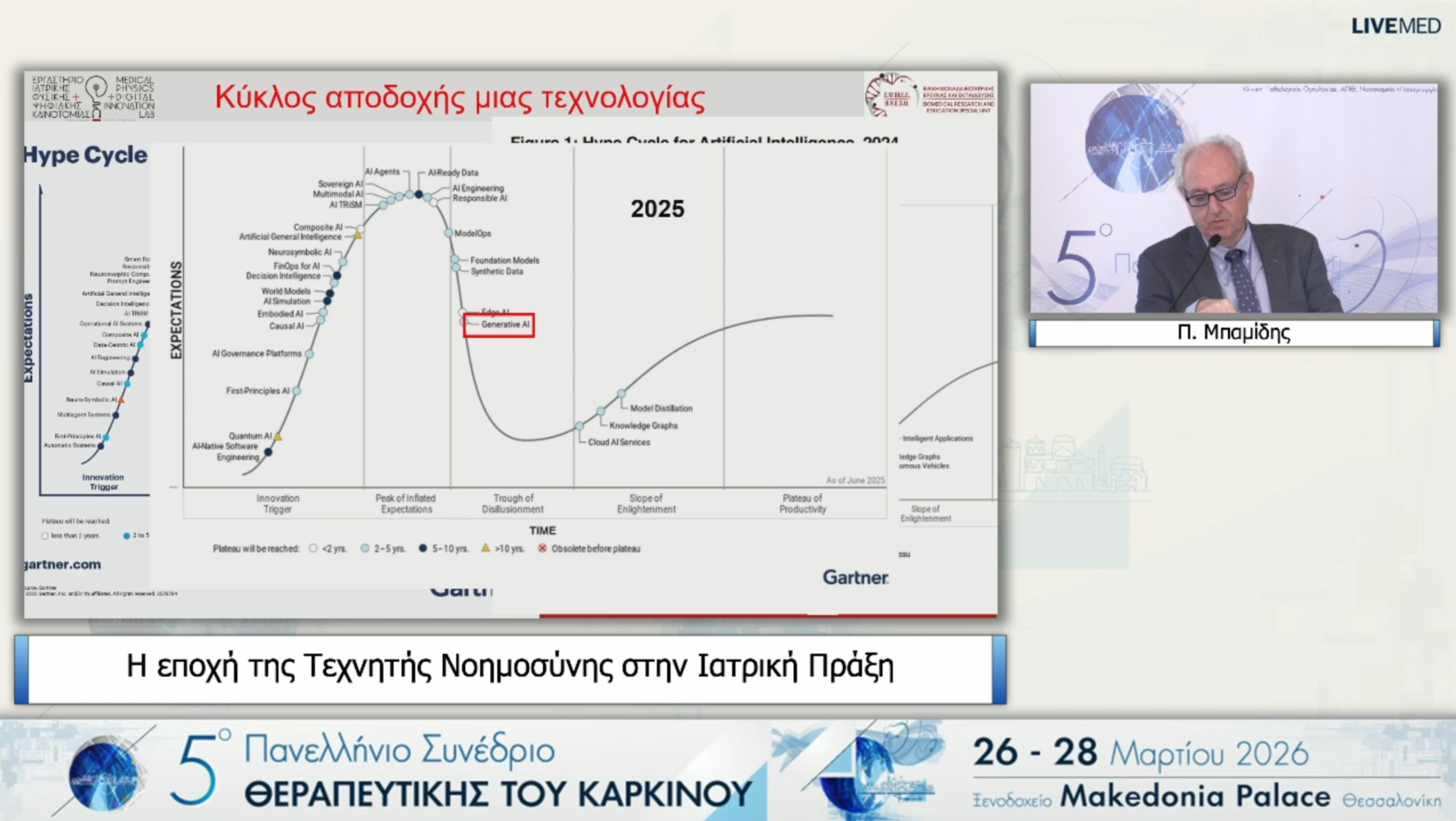 21 Π. Μπαμίδης - Εναρκτήρια Διάλεξη: Η εποχή της Τεχνητής Νοημοσύνης στην Ιατρική πράξη 