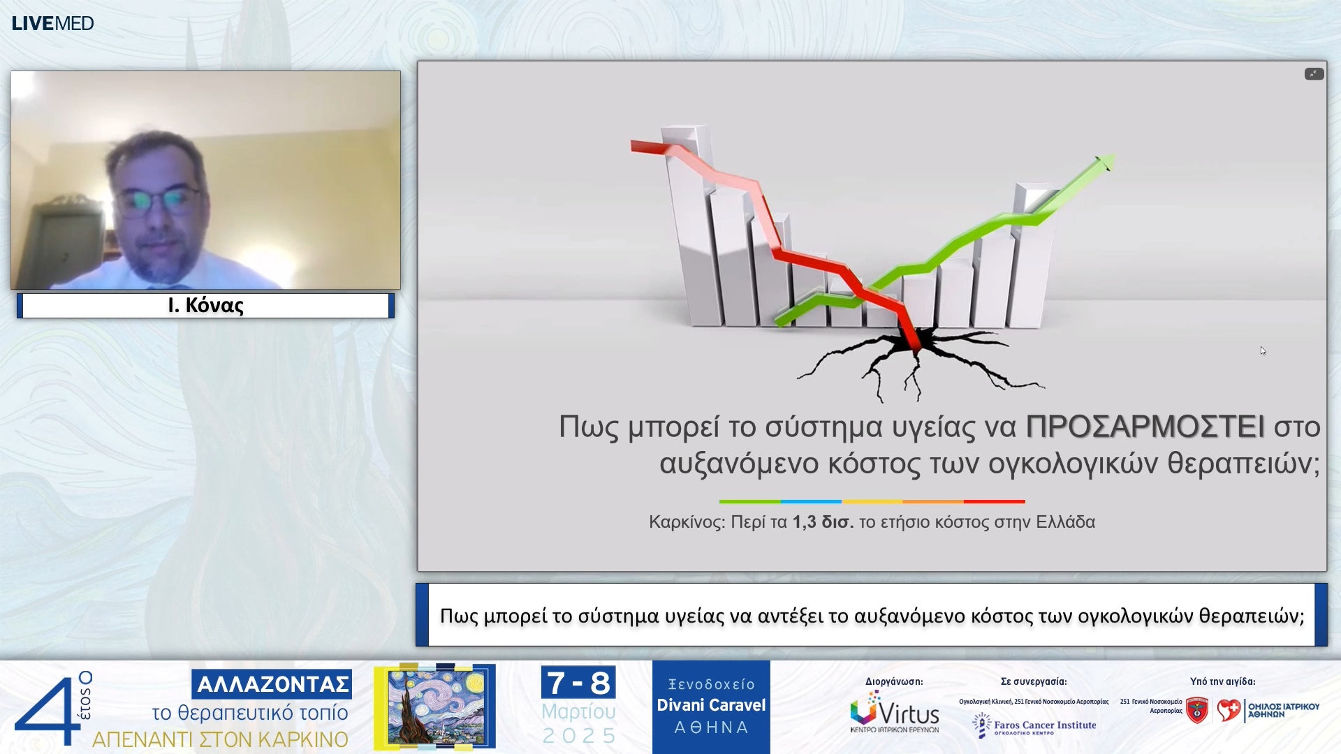 21  Ι. Κόνας - Πως μπορεί το σύστημα υγείας να αντέξει το αυξανόμενο κόστος των ογκολογικών θεραπειών;