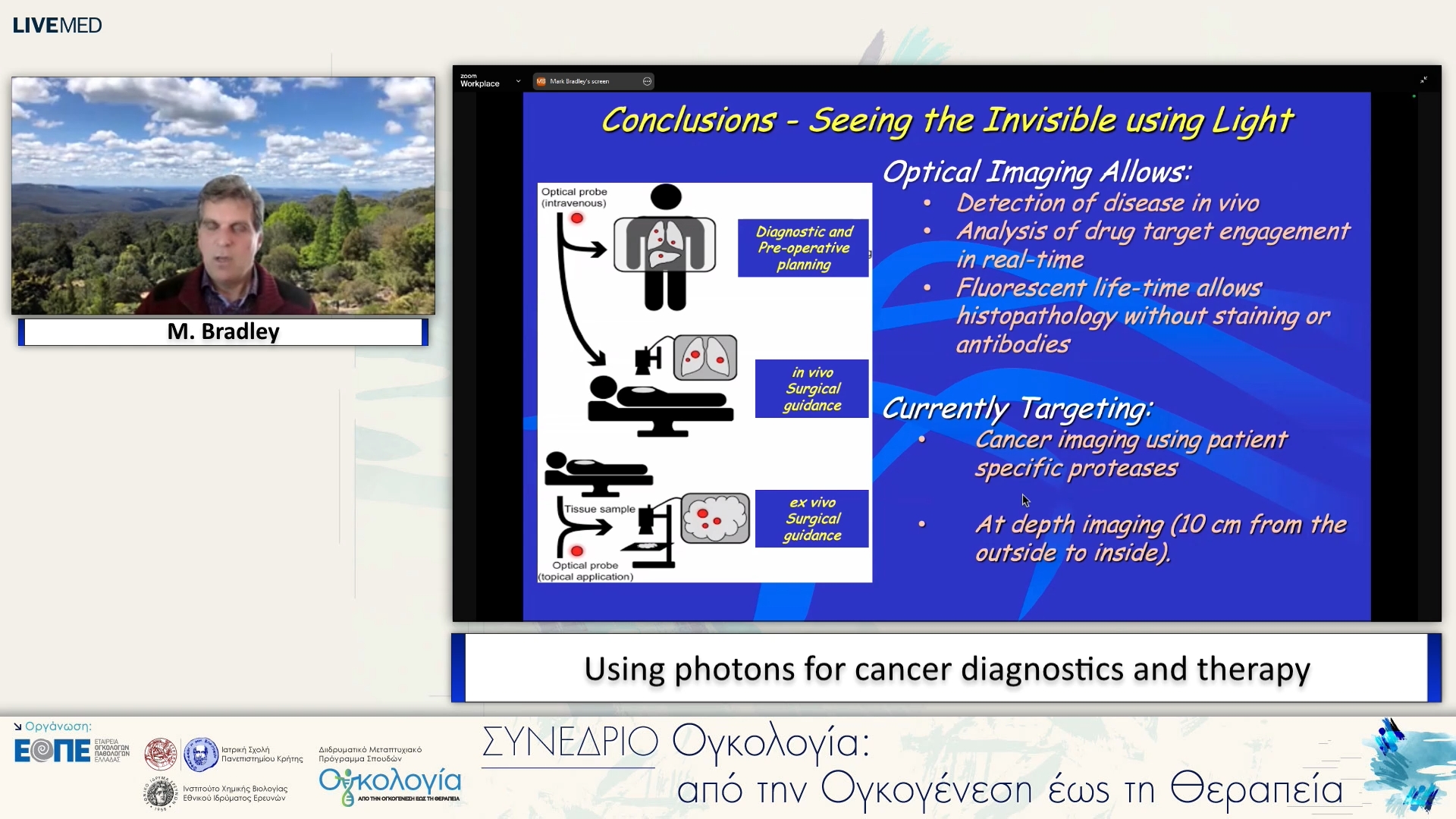 07 M. Bradley - Using photons for cancer diagnostics and therapy. 