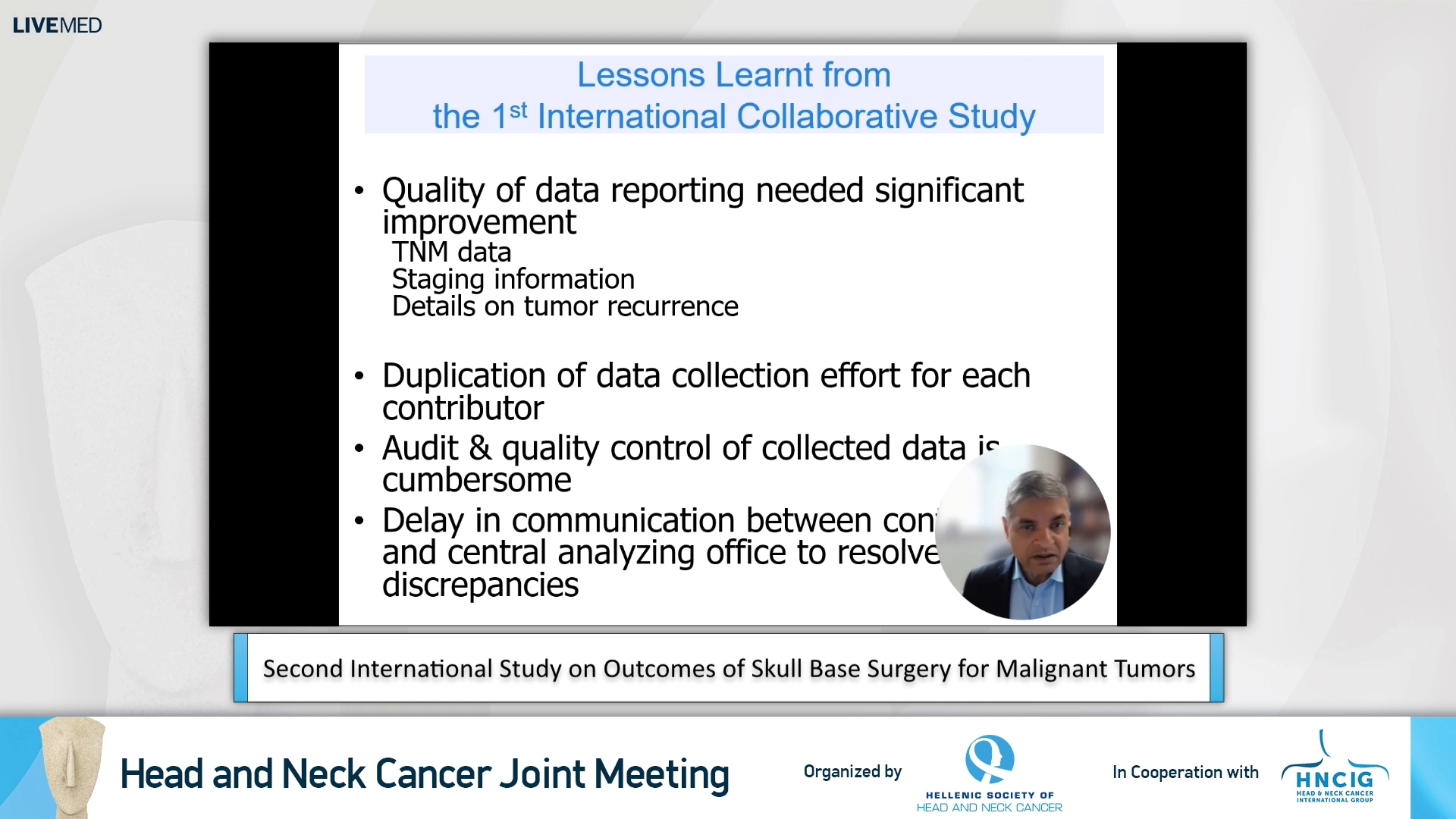 20 S. Patel - Second International Study on Outcomes of Skull Base Surgery for Malignant Tumors 
