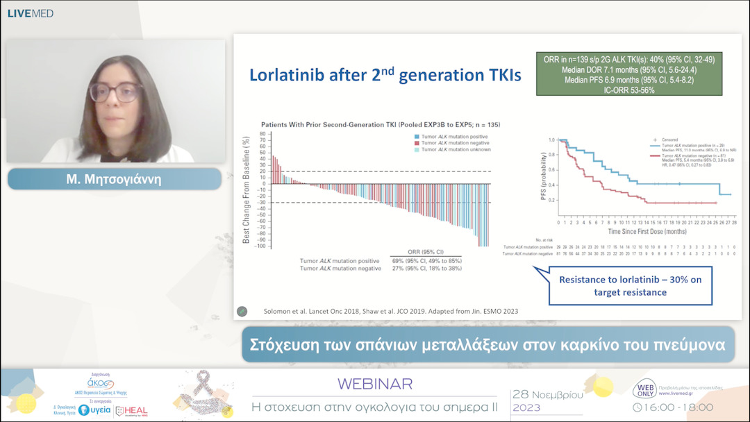 03 Μ. Μητσογιάννη - Στόχευση των σπάνιων μεταλλάξεων στον καρκίνο του πνεύμονα 