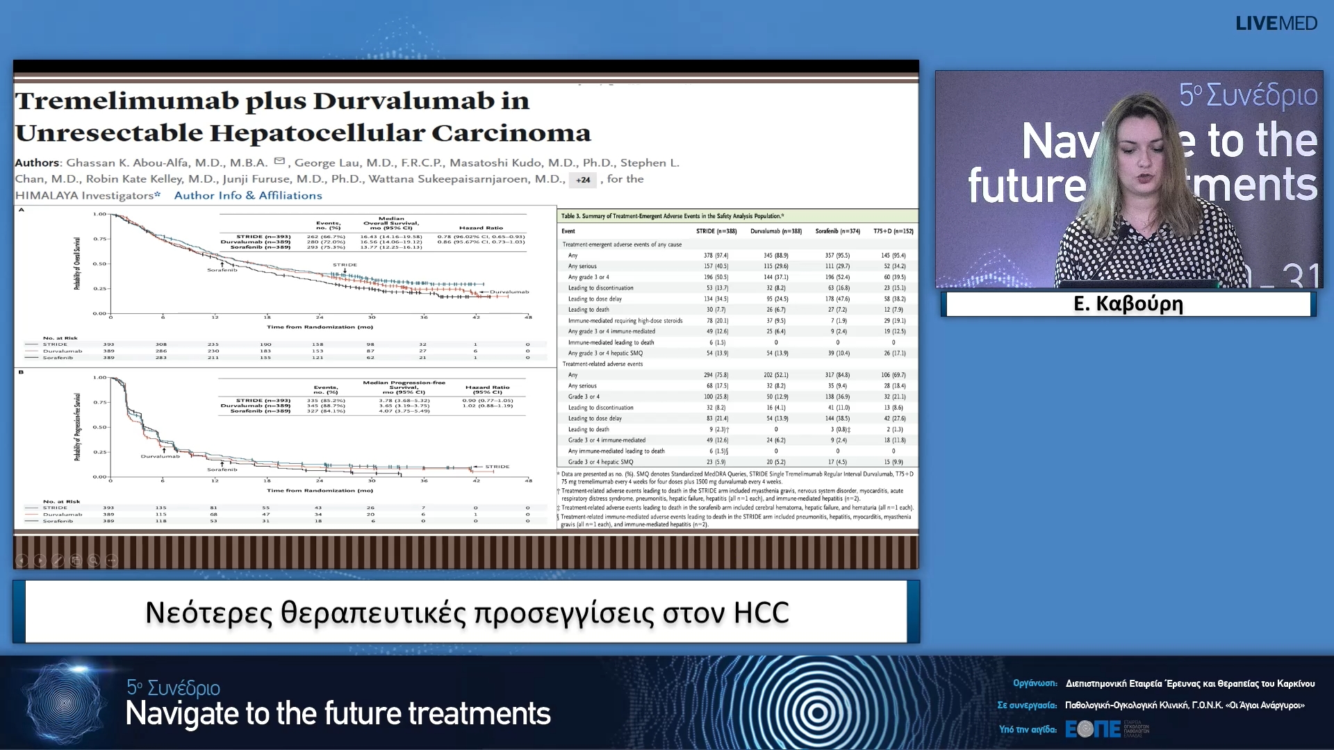 22 Ε. Καβούρη - Νεότερες θεραπευτικές προσεγγίσεις στον HCC.