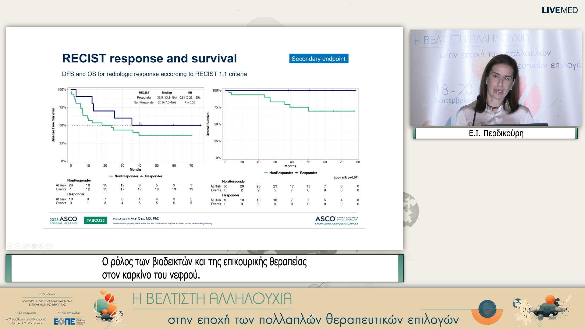 11 Ε.Ι. Περδικούρη - Ο ρόλος των βιοδεικτών και της επικουρικής θεραπείας στον καρκίνο του νεφρού.