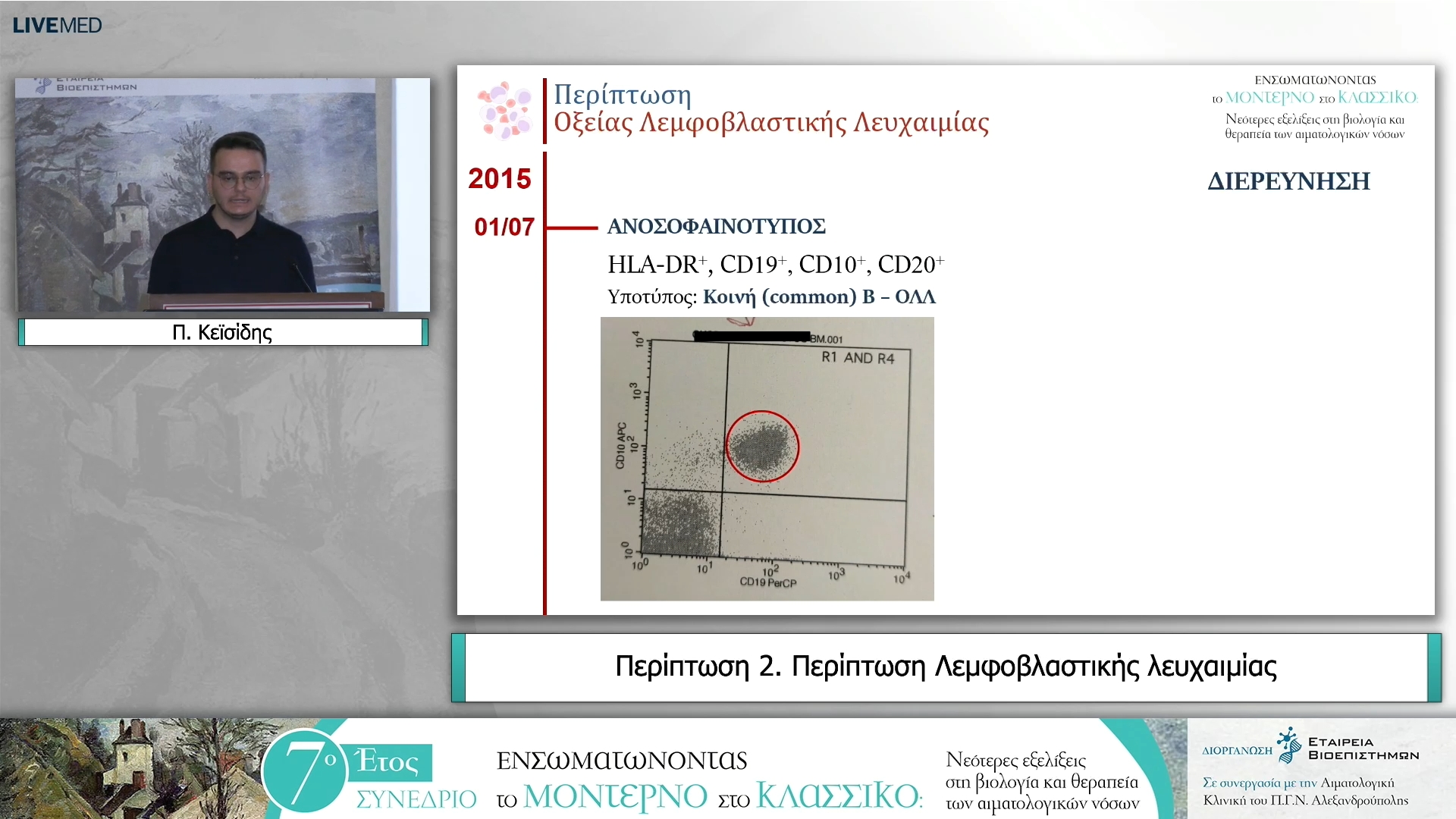 02 Π. Κεϊσίδης - Περίπτωση 2. Περίπτωση Λεμφοβλαστικής λευχαιμίας
